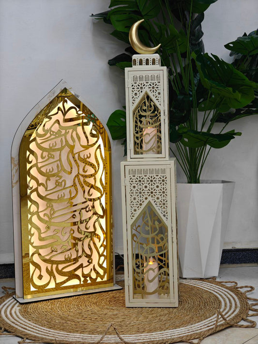 Lanterne 2 étage grand format