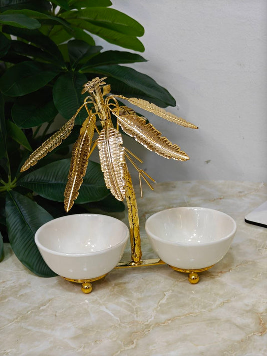 Assiette datte doublé