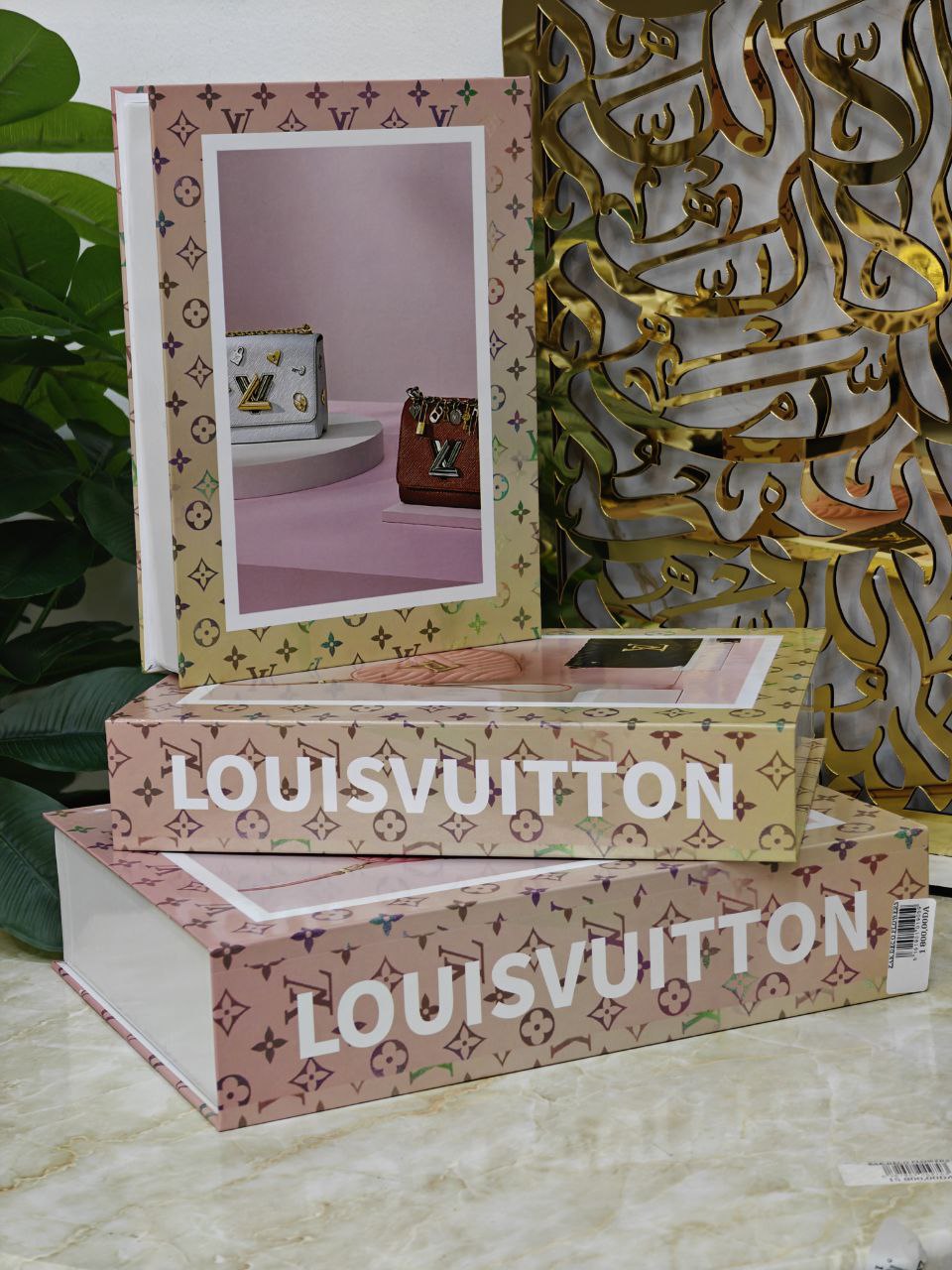 Faux livre 3 pièces