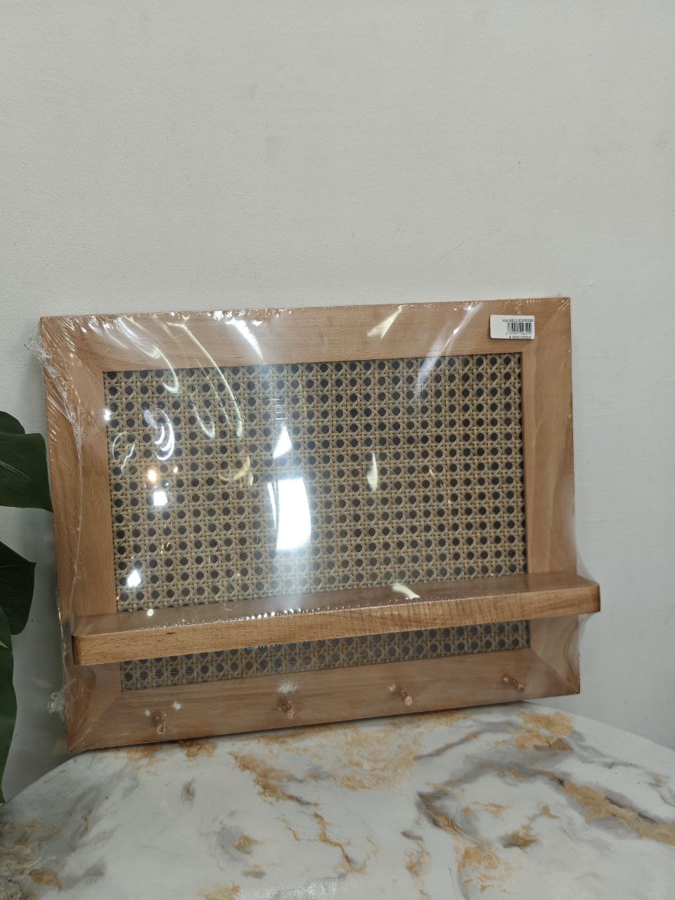 Cache compteur bois hêtre