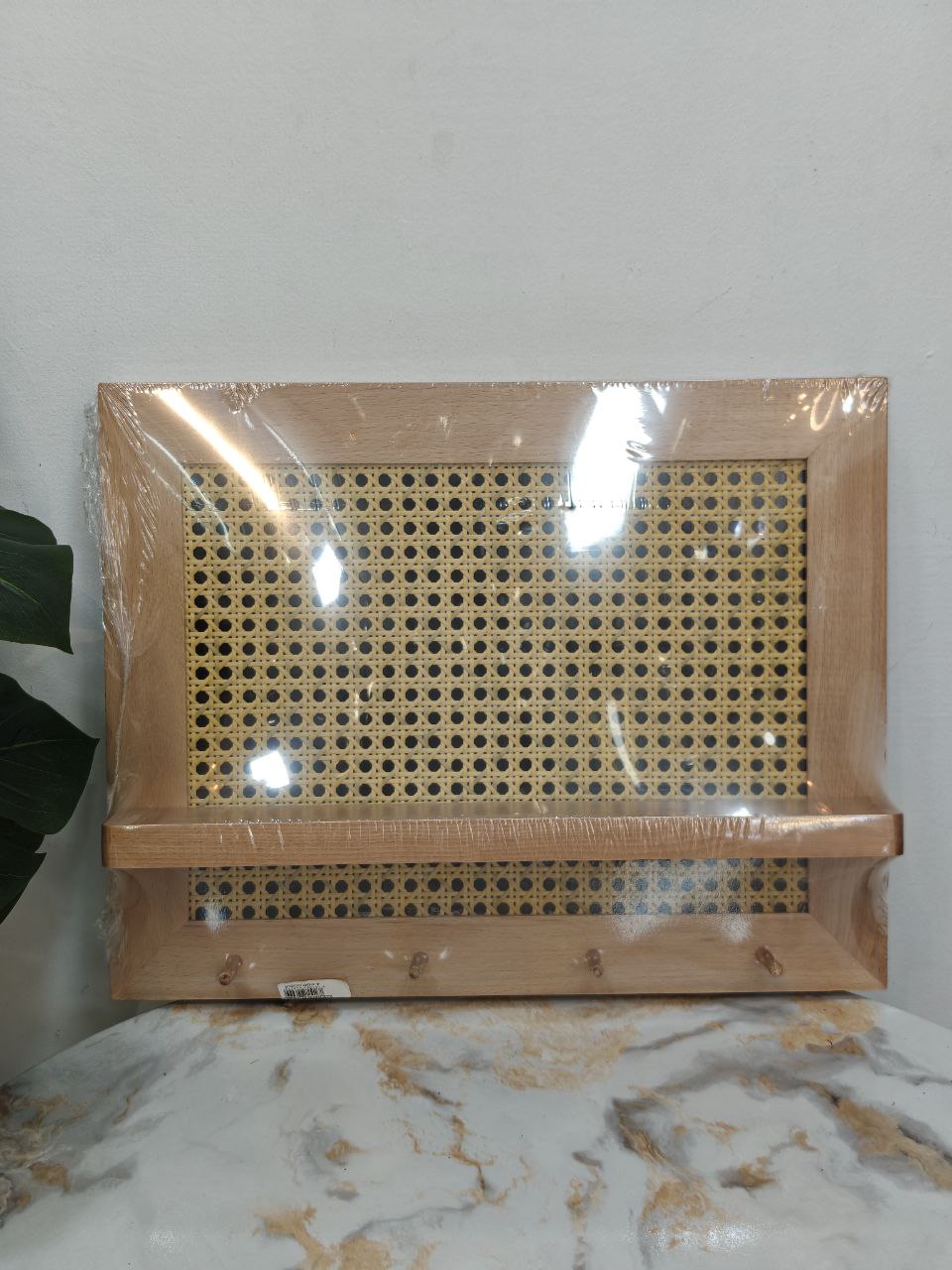 Cache compteur bois hêtre