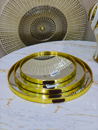Plateaux miroir smp rond