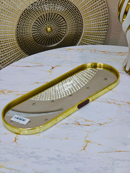 Plateaux miroir smp ovale