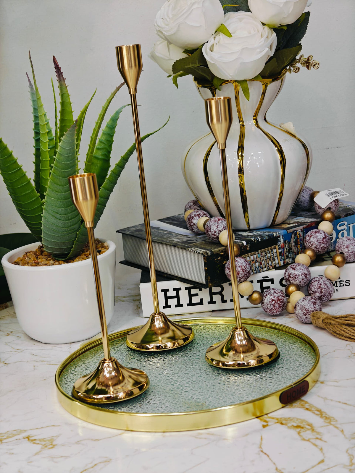 Porte bougie 3 pcs