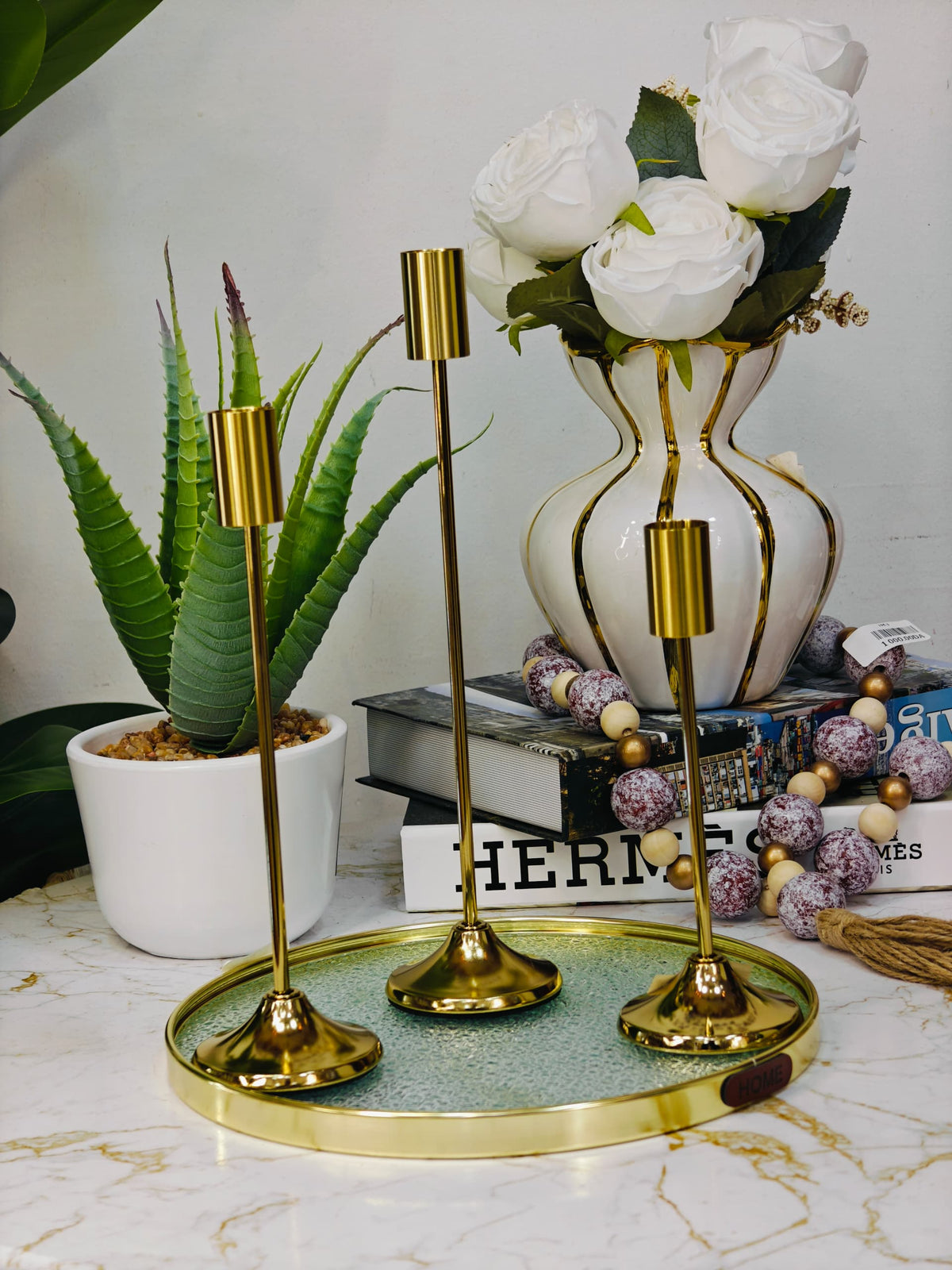 Porte bougie 3 pcs