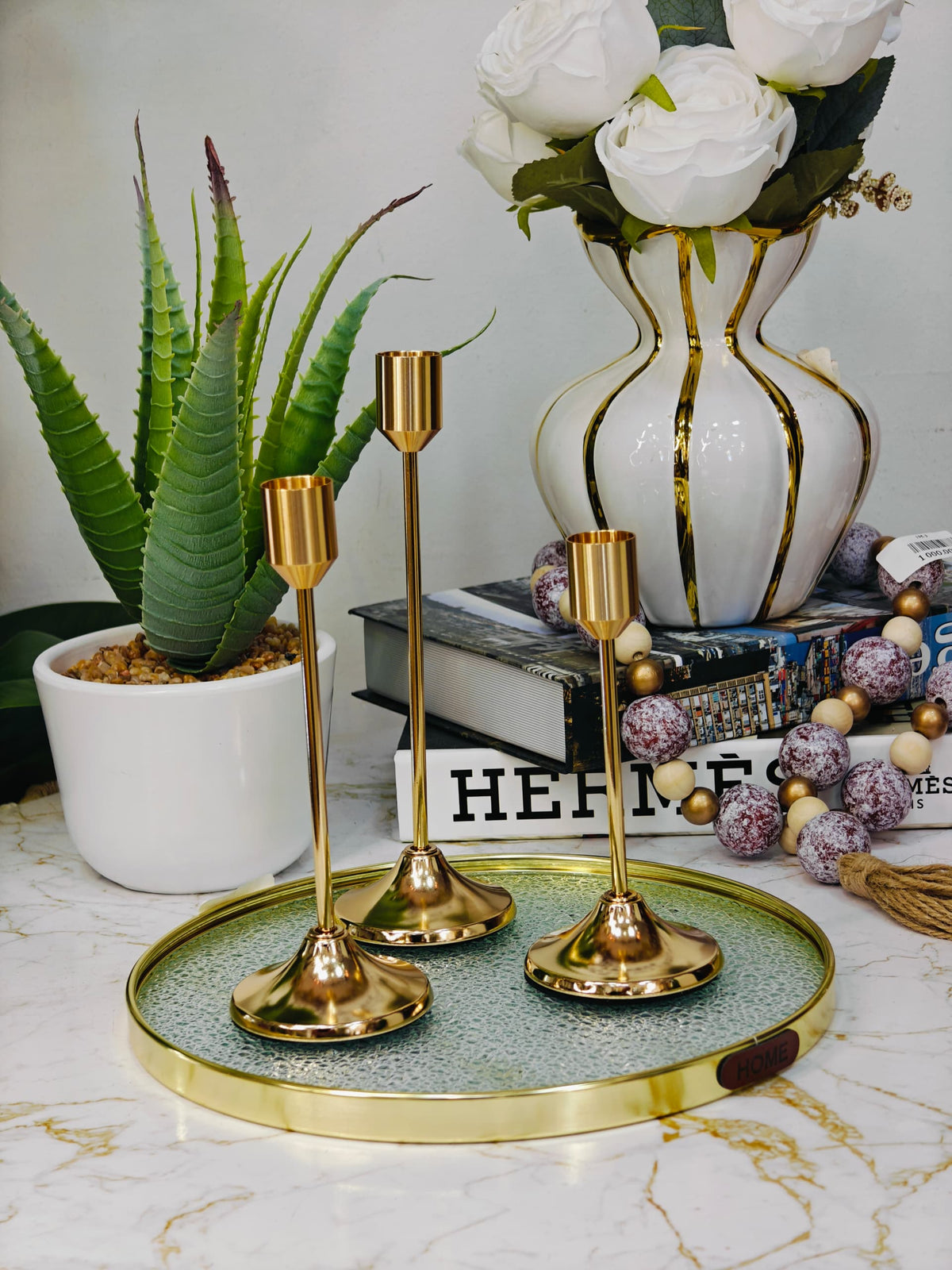 Porte bougie 3 pcs