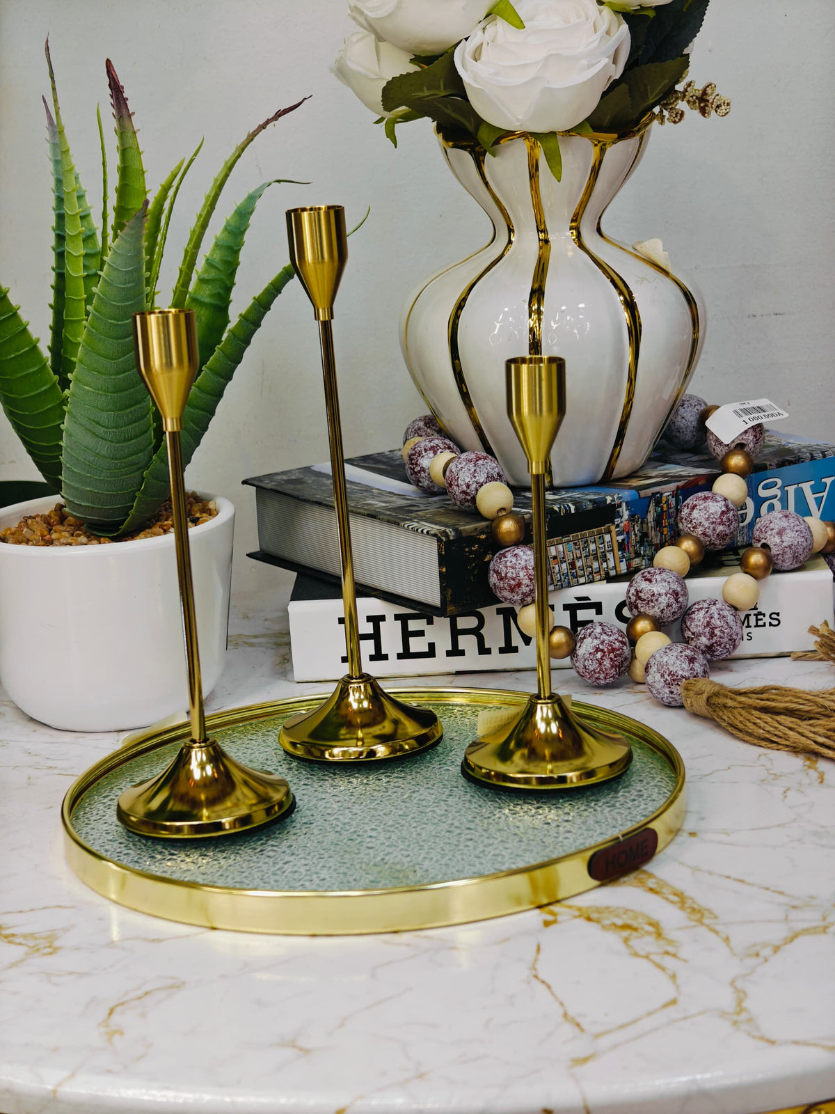 Porte bougie 3 pcs