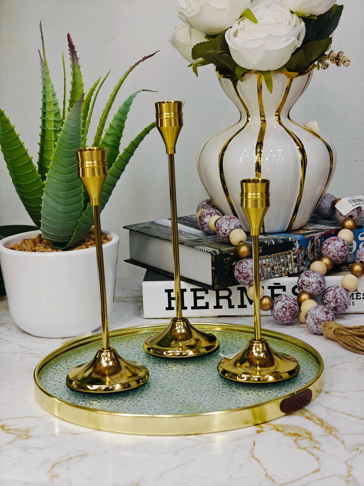 Porte bougie 3 pcs