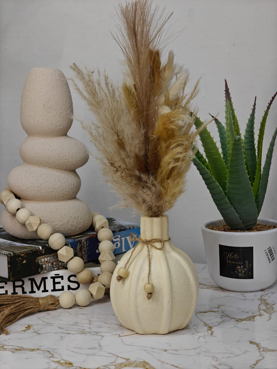 Vase beige