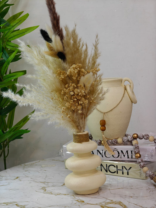 Vase beige nv32
