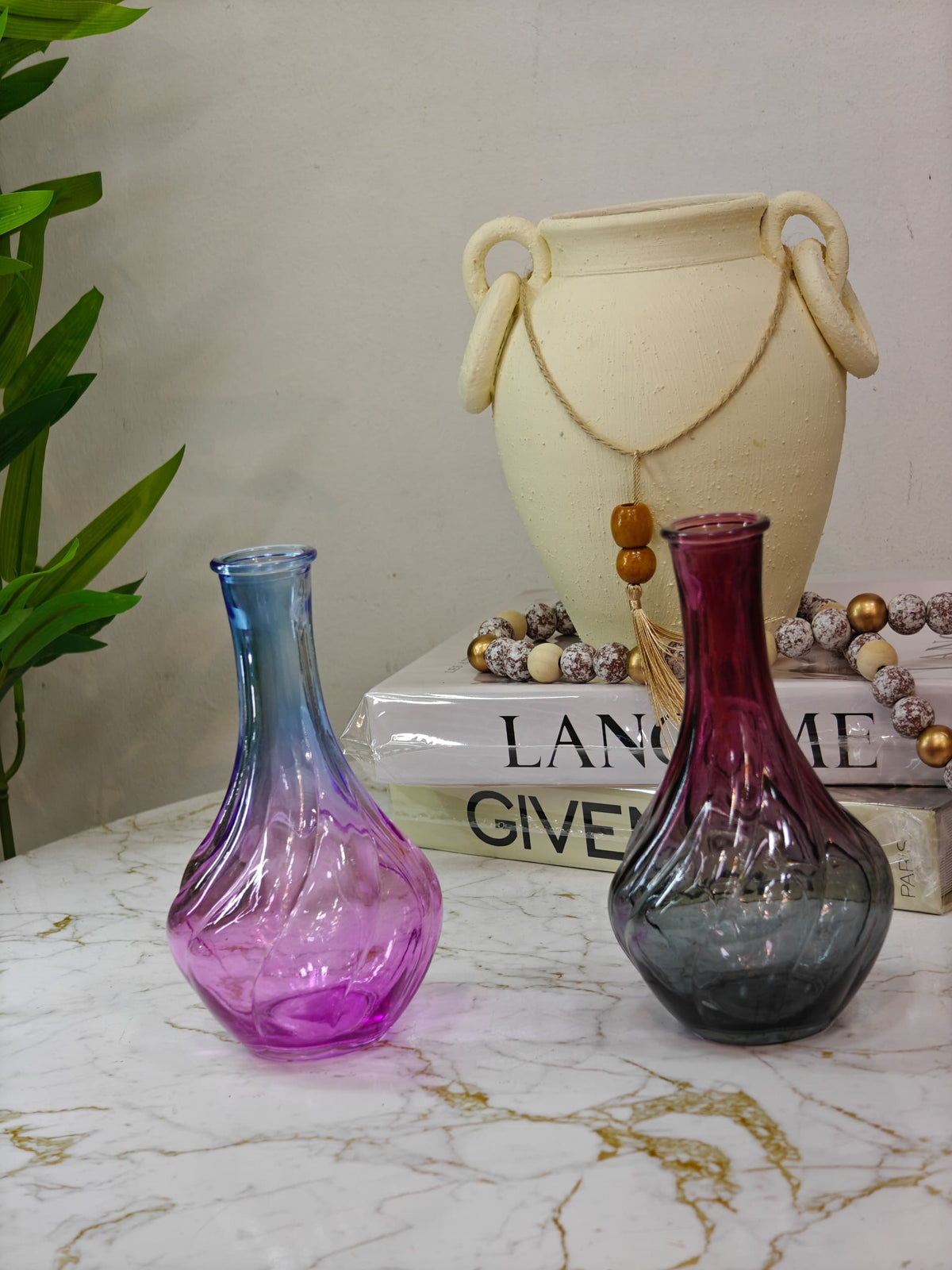 Vase en verre