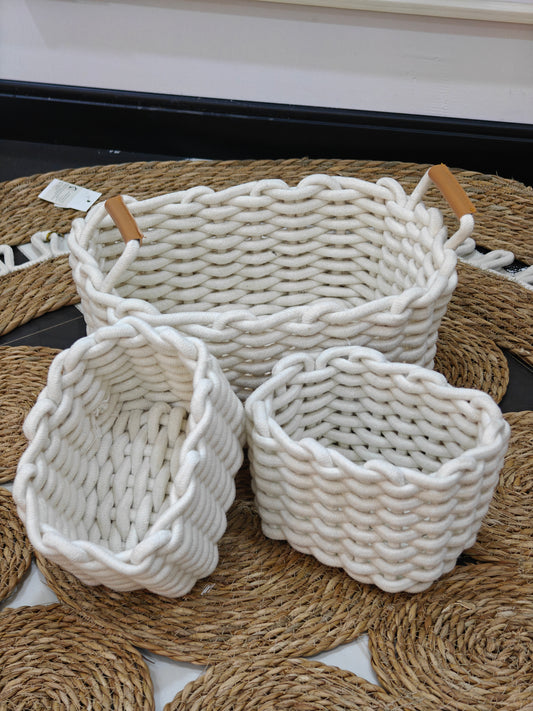 Panier rectangulaire 3 pcs
