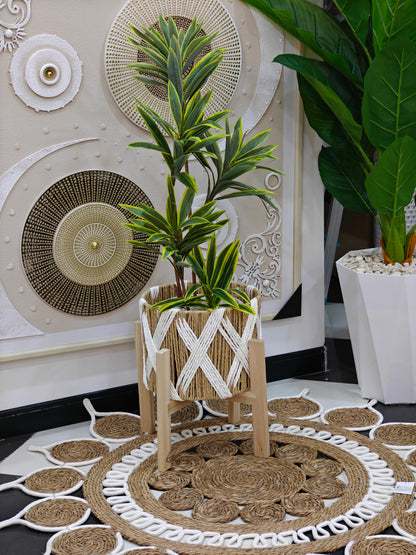 Cache pot osier m3