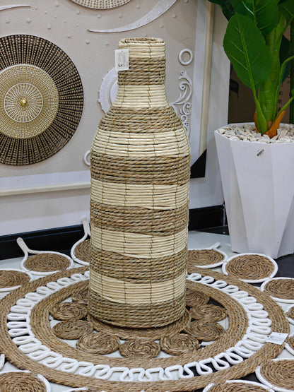 Vase coin  osier