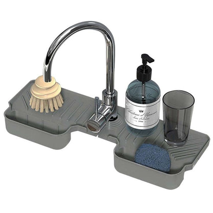 Tapis drainage en silicone gris
