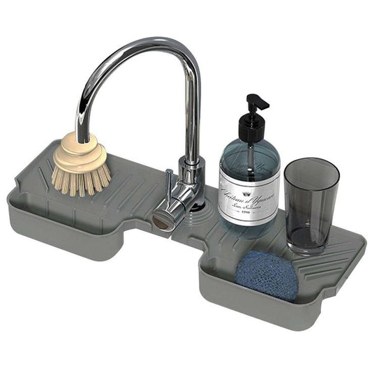 Tapis drainage en silicone gris