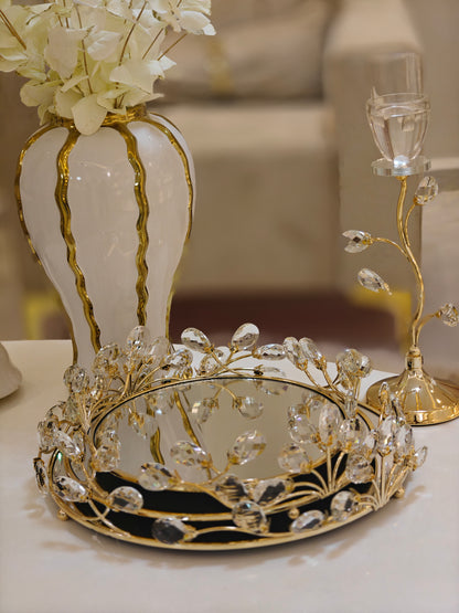 Plateaux miroir cristal ( plateau vide )